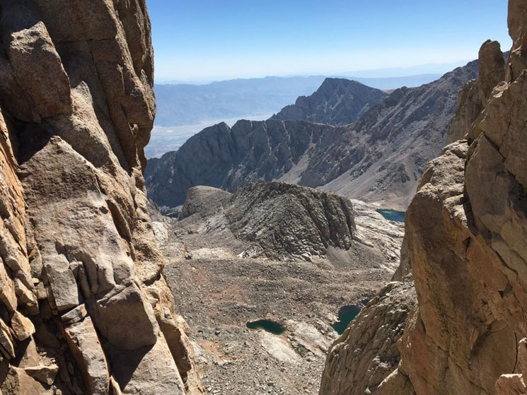 Mt Whitney on the John Muir Trail 2 On the Mt Whitney trail, 12 August 2016