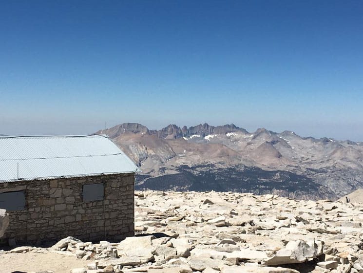 Mt Whitney on the John Muir Trail 3 On the Mt Whitney trail, 12 August 2016