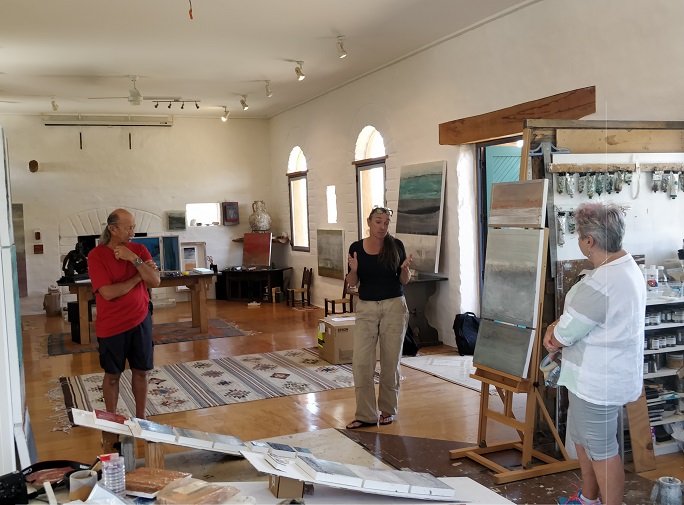 Hitting the trails for the summer on our unique guided Waiheke walks 1 Gabrielle Lewenz art studio on Waiheke Island