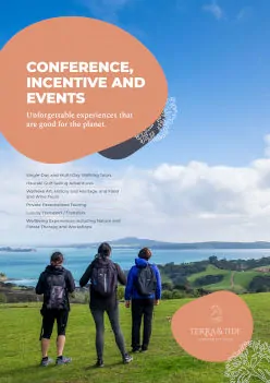 Waiheke Conferences, Incentives & Events Brochure Title Page