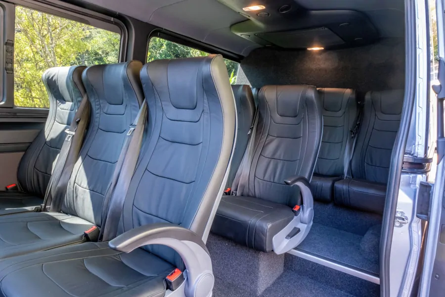 Waiheke E-Van Interior